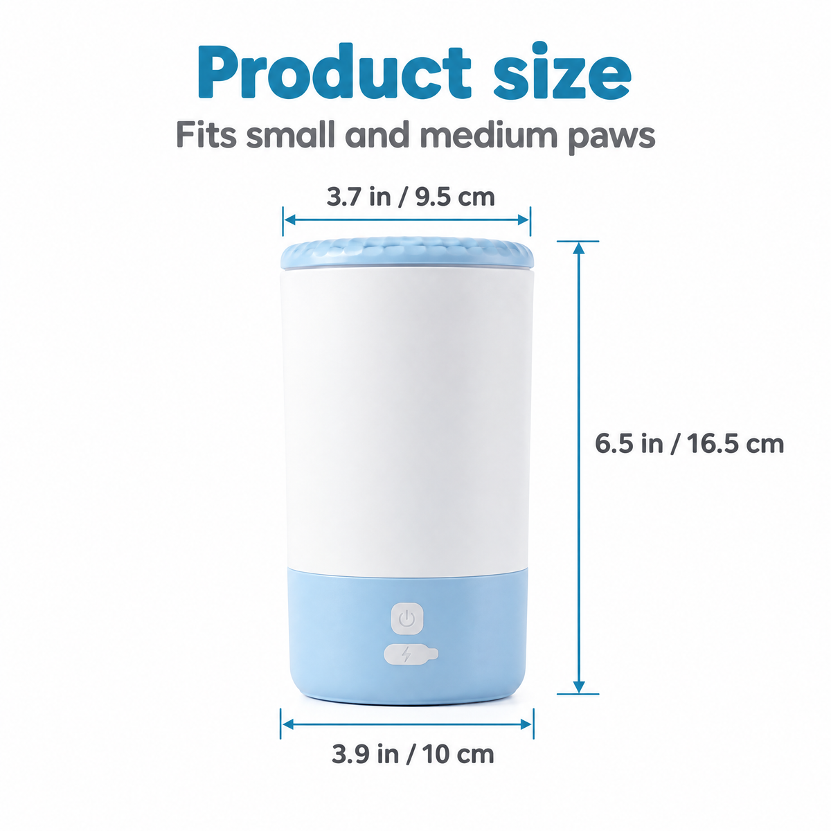 Electric Paw Cleaner for Clean Paws