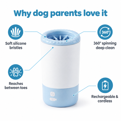 Electric Paw Cleaner for Clean Paws